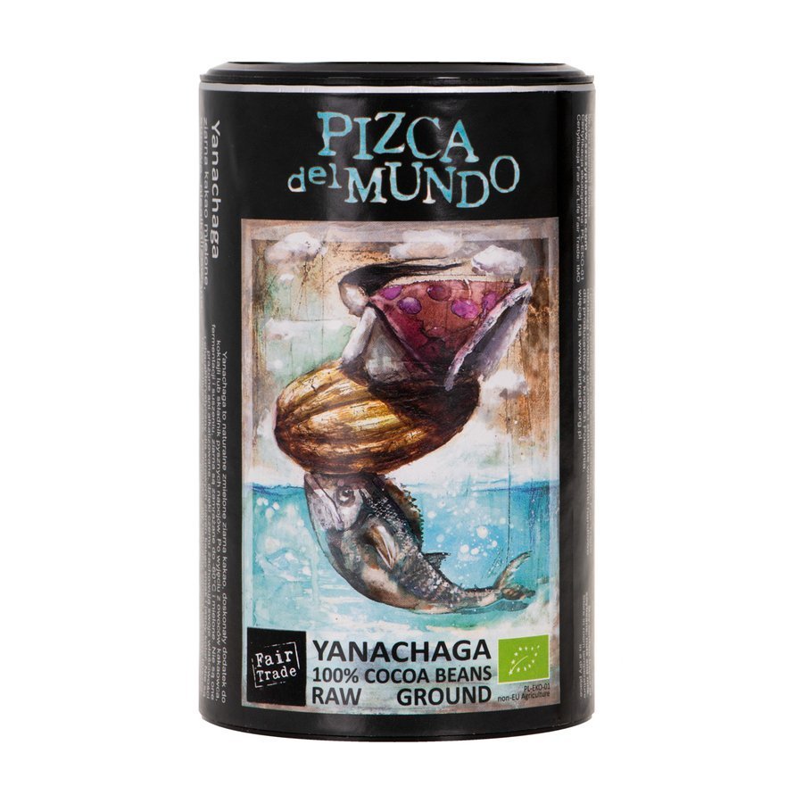Kakao Sproszkowane Surowe Nieodtłuszczone Yanachaga Fair Trade Bio 125 G - Pizca Del Mundo