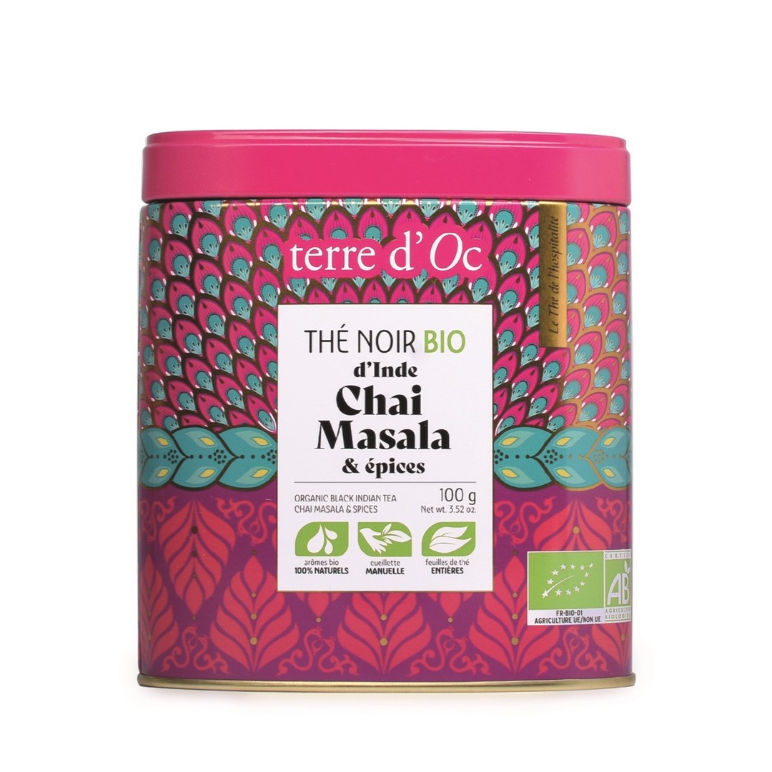 Herbata Czarna Chai Masala Bio 100 G - Terre D'oc