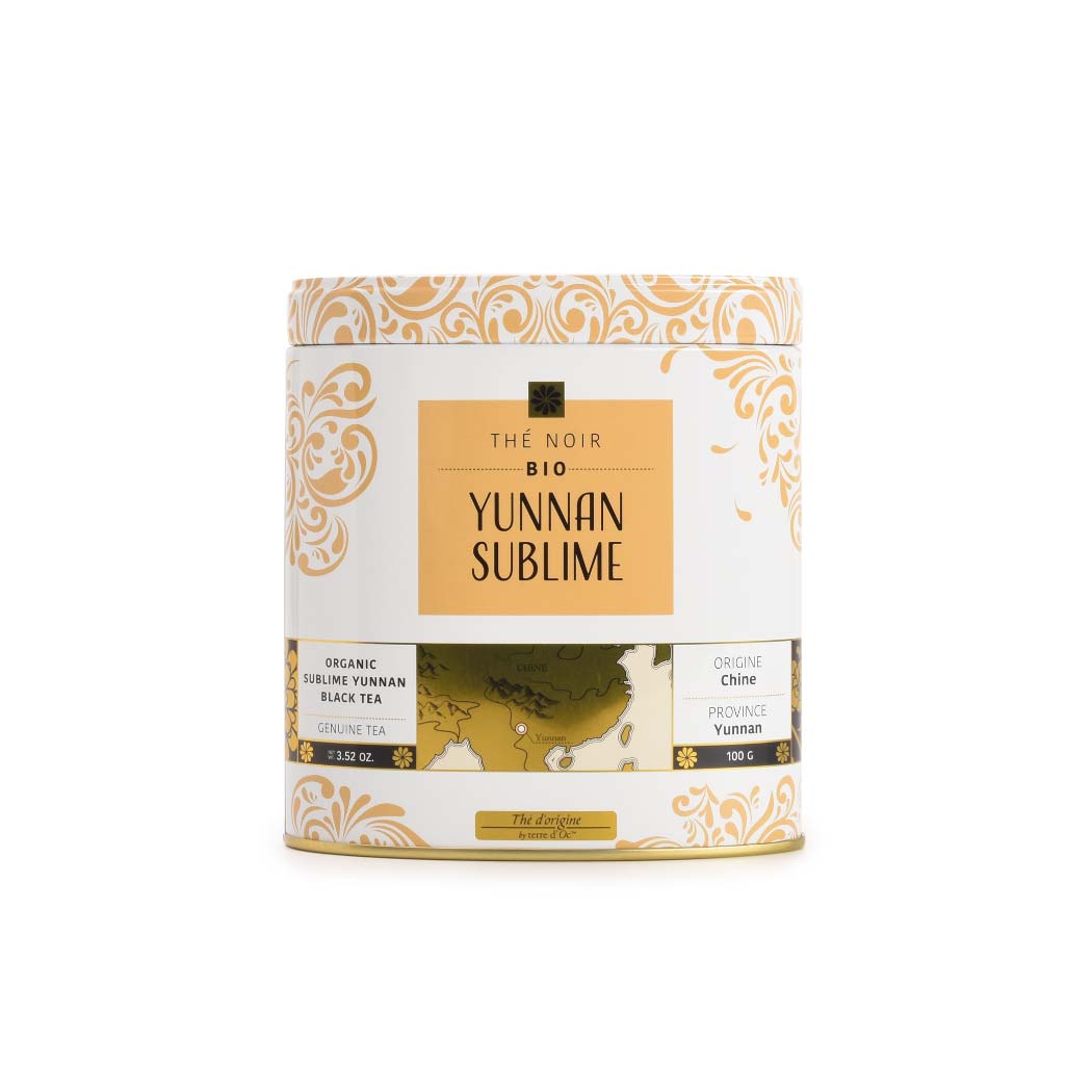 Herbata Czarna Yunnan Bio 100 G - Terre D'oc