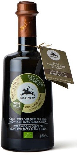 Oliwa Z Oliwek Extra Virgin Biancolilla Bio 500 Ml - Alce Nero