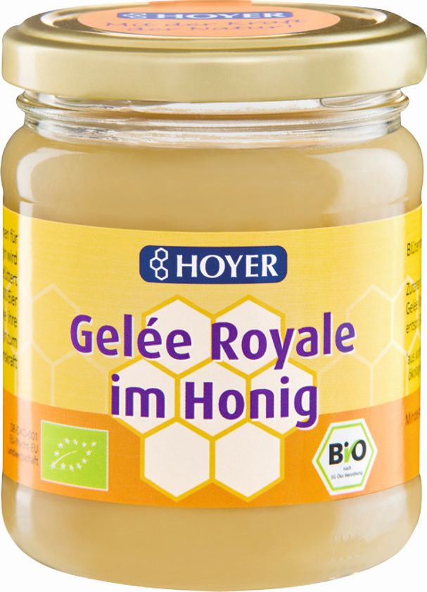 Miód Z Mleczkiem Pszczelim Bio 250 G - Hoyer