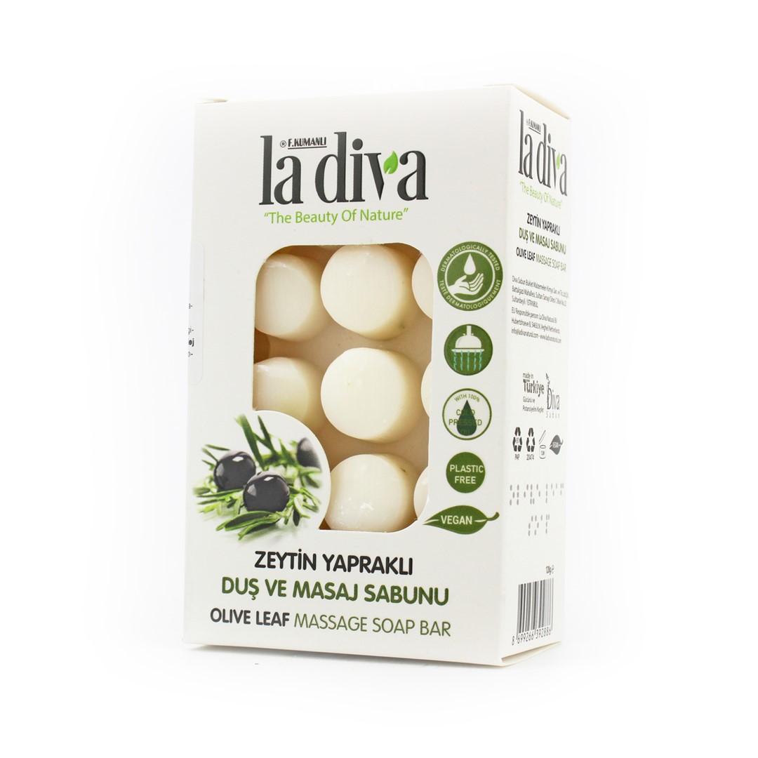 Mydło Do Masażu Oliwkowe 120 G - La Diva