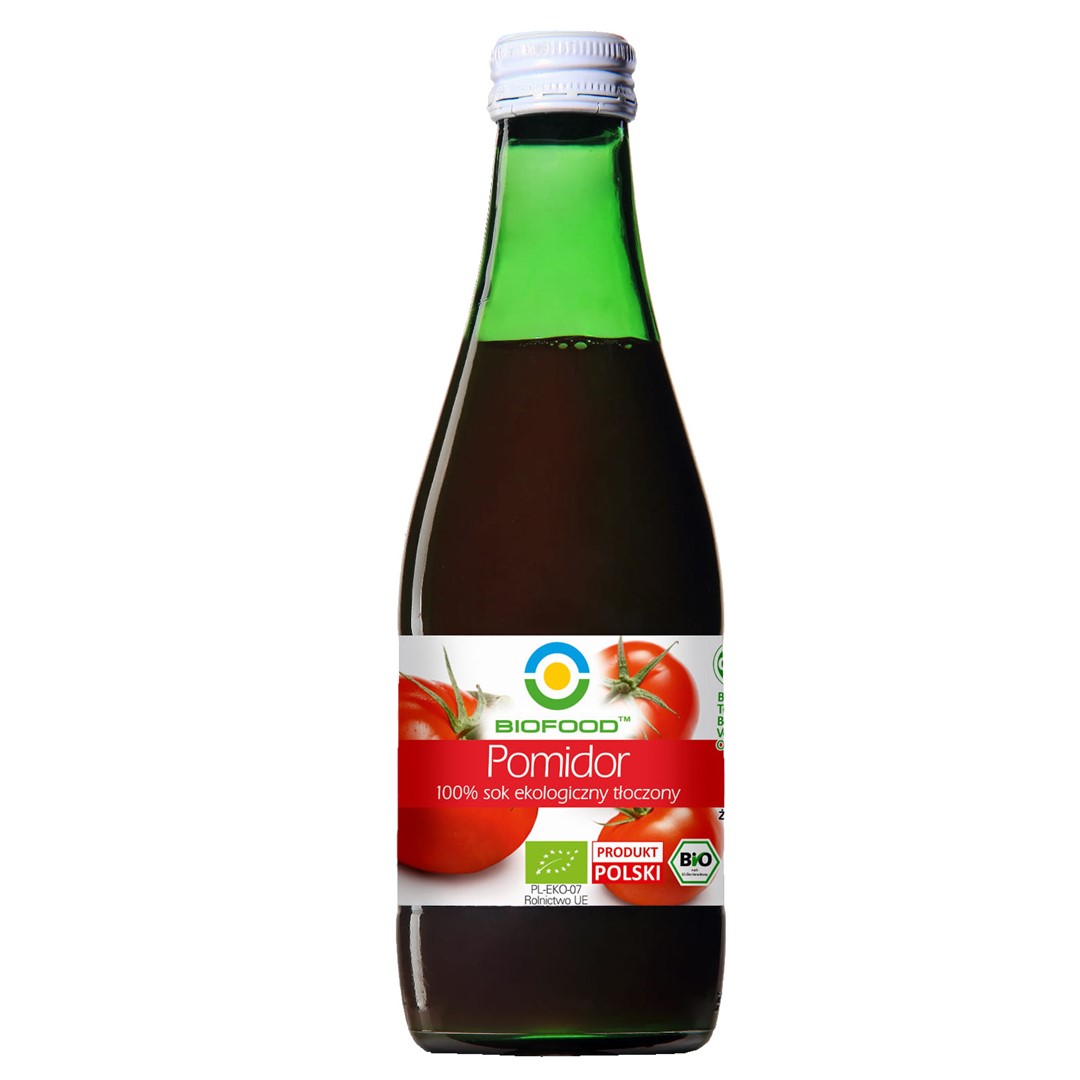 Sok Pomidorowy Nfc Bezglutenowy Bio 300 Ml - Bio Food