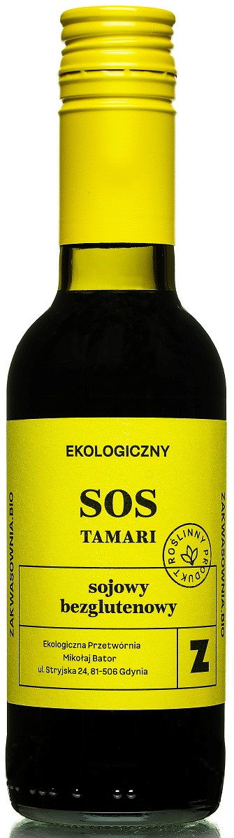 Sos Sojowy Tamari Bezglutenowy Bio 250 Ml - Delikatna (Zakwasownia)
