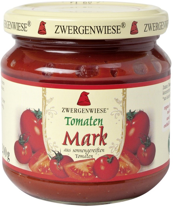 Koncentrat Pomidorowy 22 % Bezglutenowy Bio 200 G - Zwergenwiese