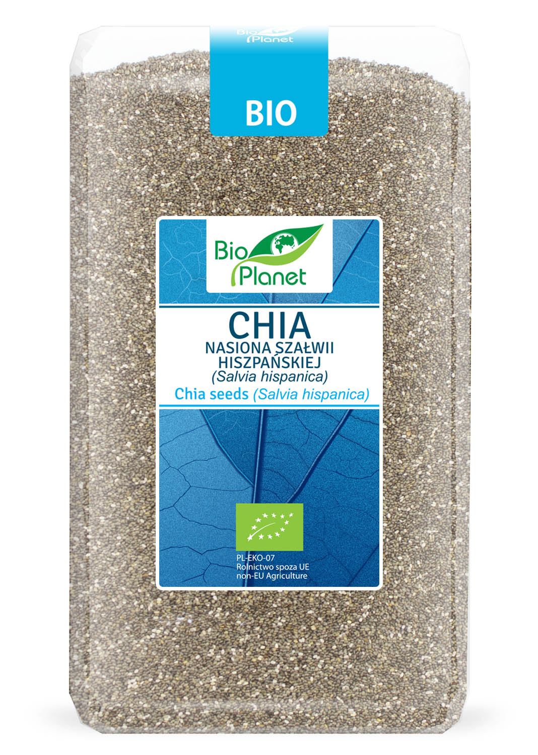 Chia - Nasiona Szałwii Hiszpańskiej Bio 1 Kg - Bio Planet