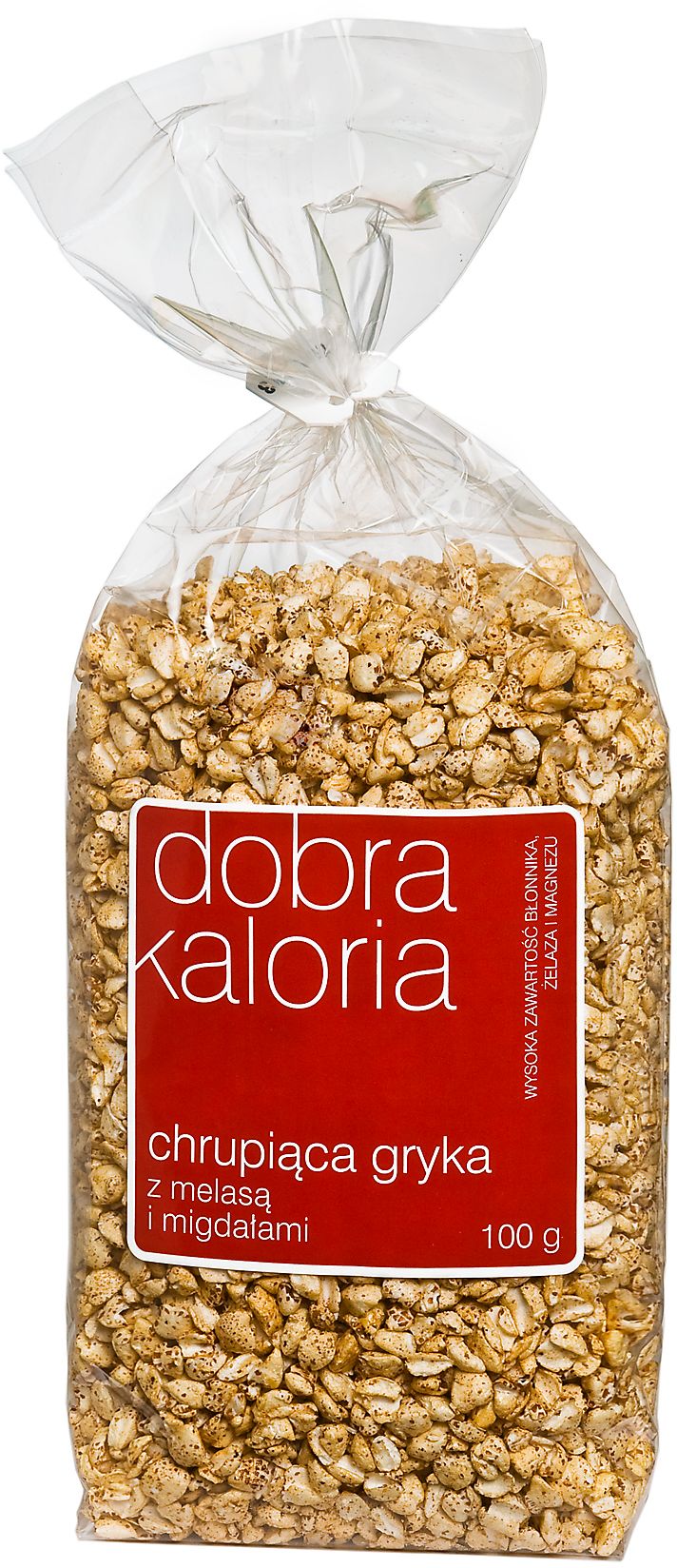 Gryka Chrupiąca Z Melasą I Migdałami 100 G - Dobra Kaloria