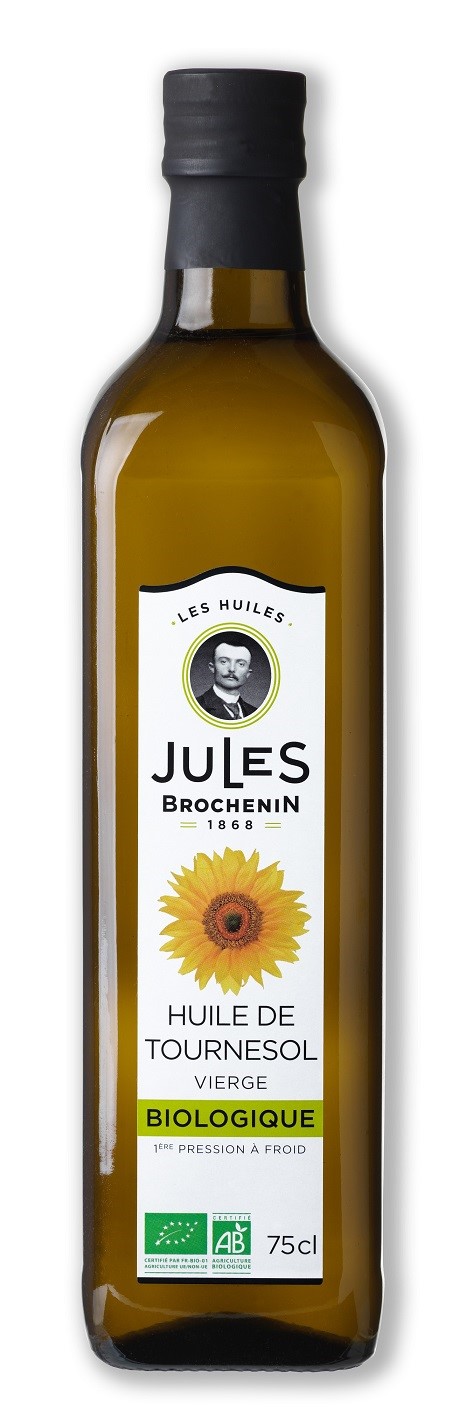 Olej Słonecznikowy Virgin Bio 750 Ml - Jules Brochenin