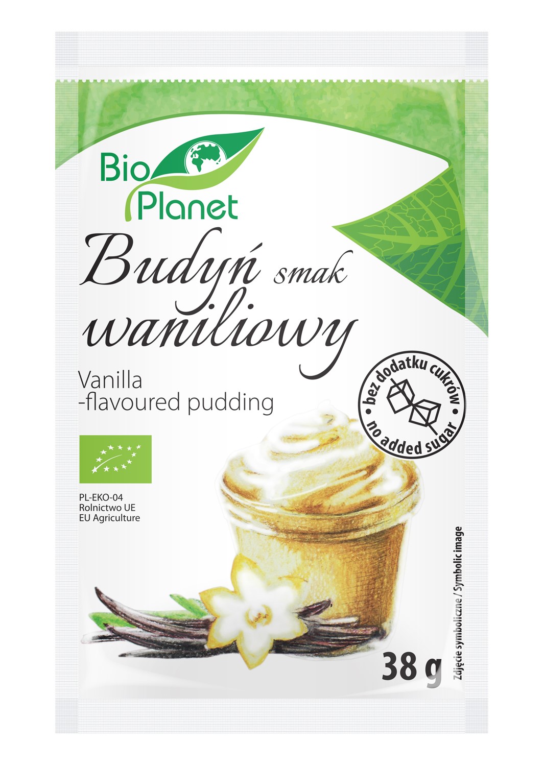 Budyń O Smaku Waniliowym Bio 38 G - Bio Planet