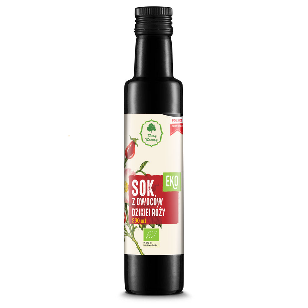 Sok Z Dzikiej Róży Nfc Bio 250 Ml - Dary Natury