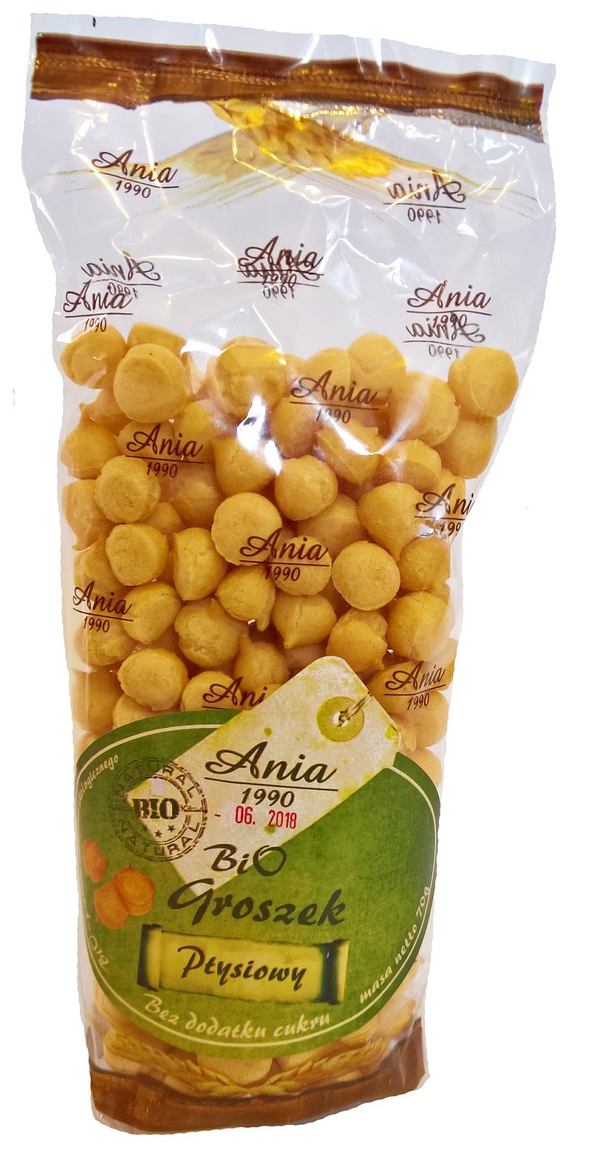 Groszek Ptysiowy Bez Dodatku Cukrów Bio 70 G - Bio Ania