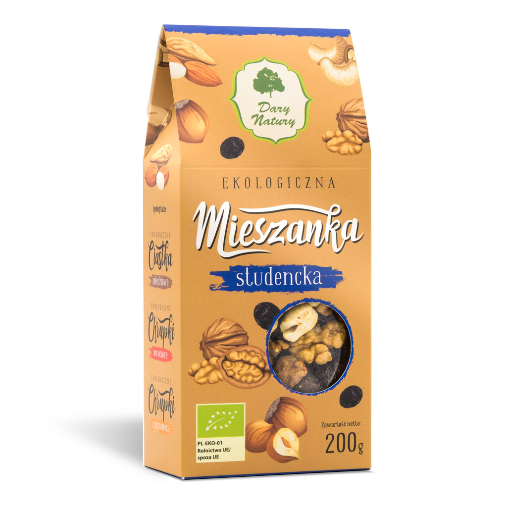 Mieszanka Studencka Bio 200 G - Dary Natury
