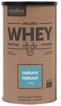 Koncentrat Białka Serwatkowego Bezglutenowy Bio 400 G - Purasana