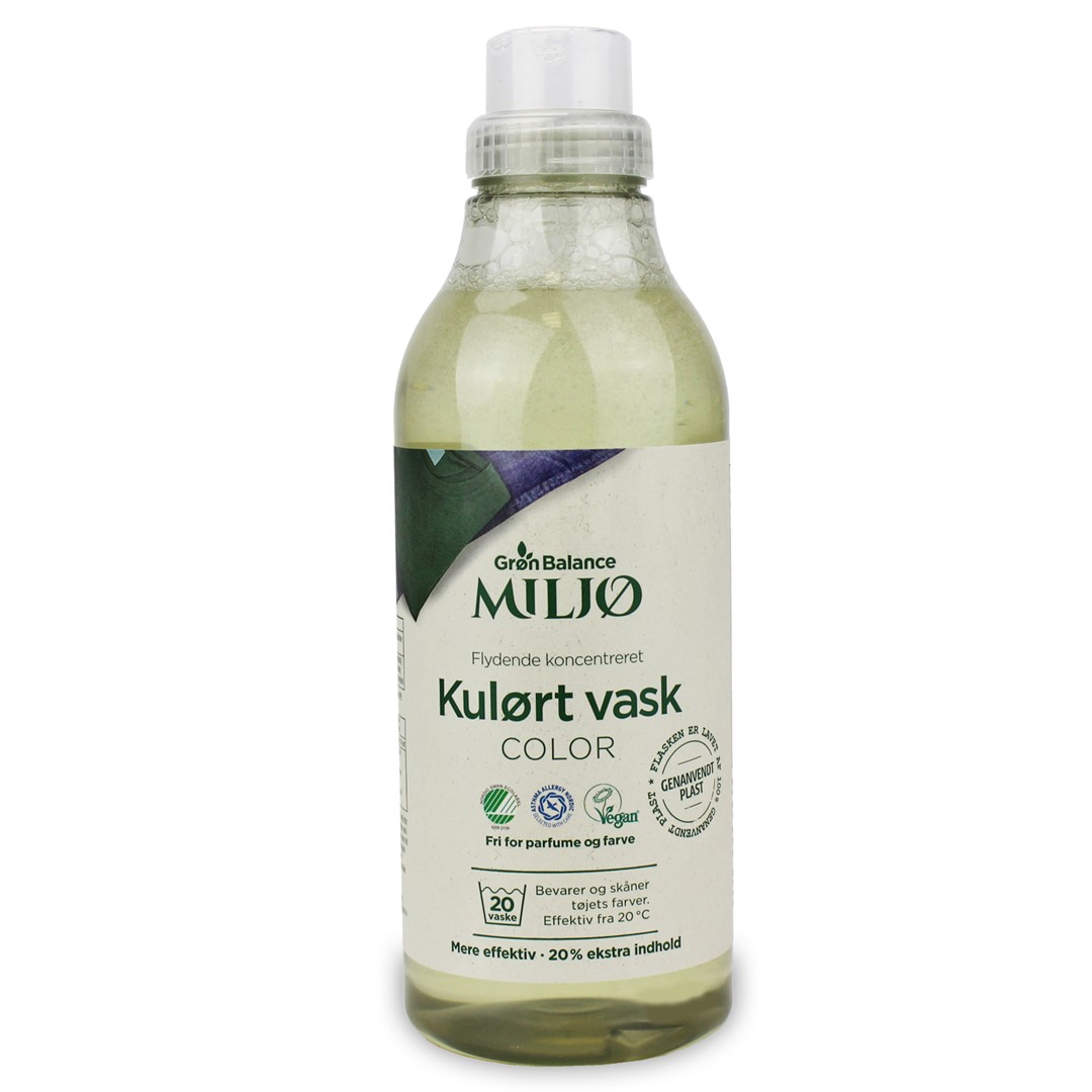 Płyn Do Prania Kolorowych Ubrań Eco (Koncentrat) 900 Ml (20 Prań) - Gron Balance