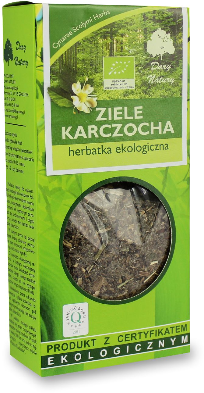 Herbatka Ziele Karczocha Bio 50 G - Dary Natury