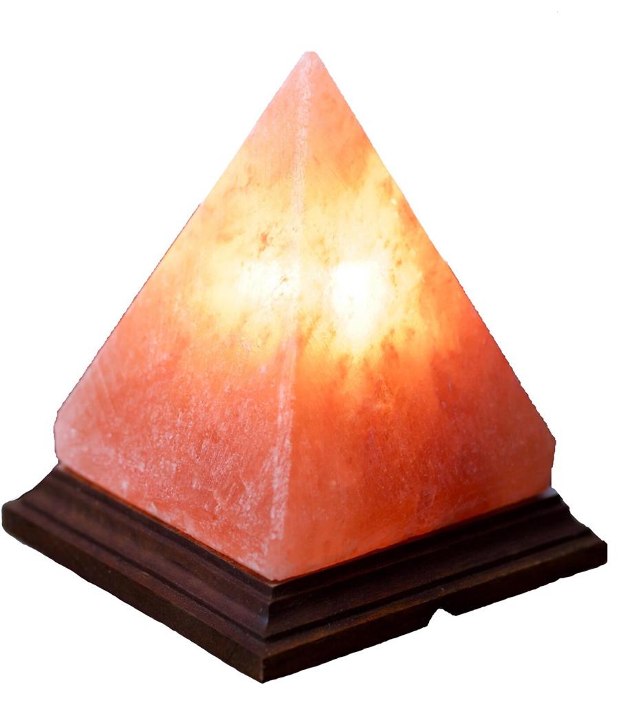 Lampa Solna W Kształcie Piramidy 3 Kg - Himalayan Salt