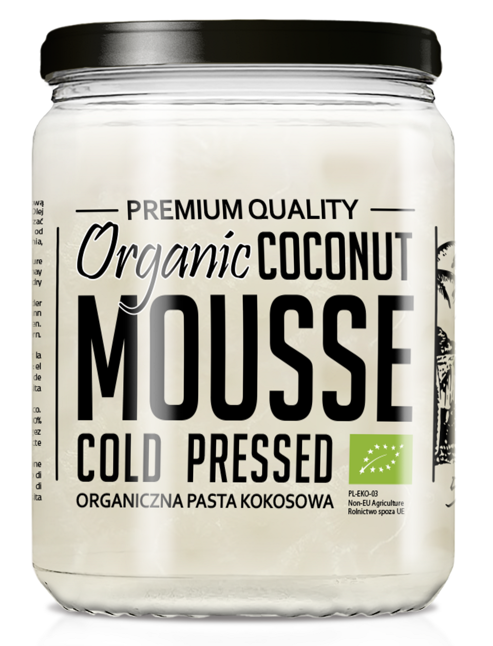 Krem (Mus) Kokosowy Bio 500 G - Diet-Food