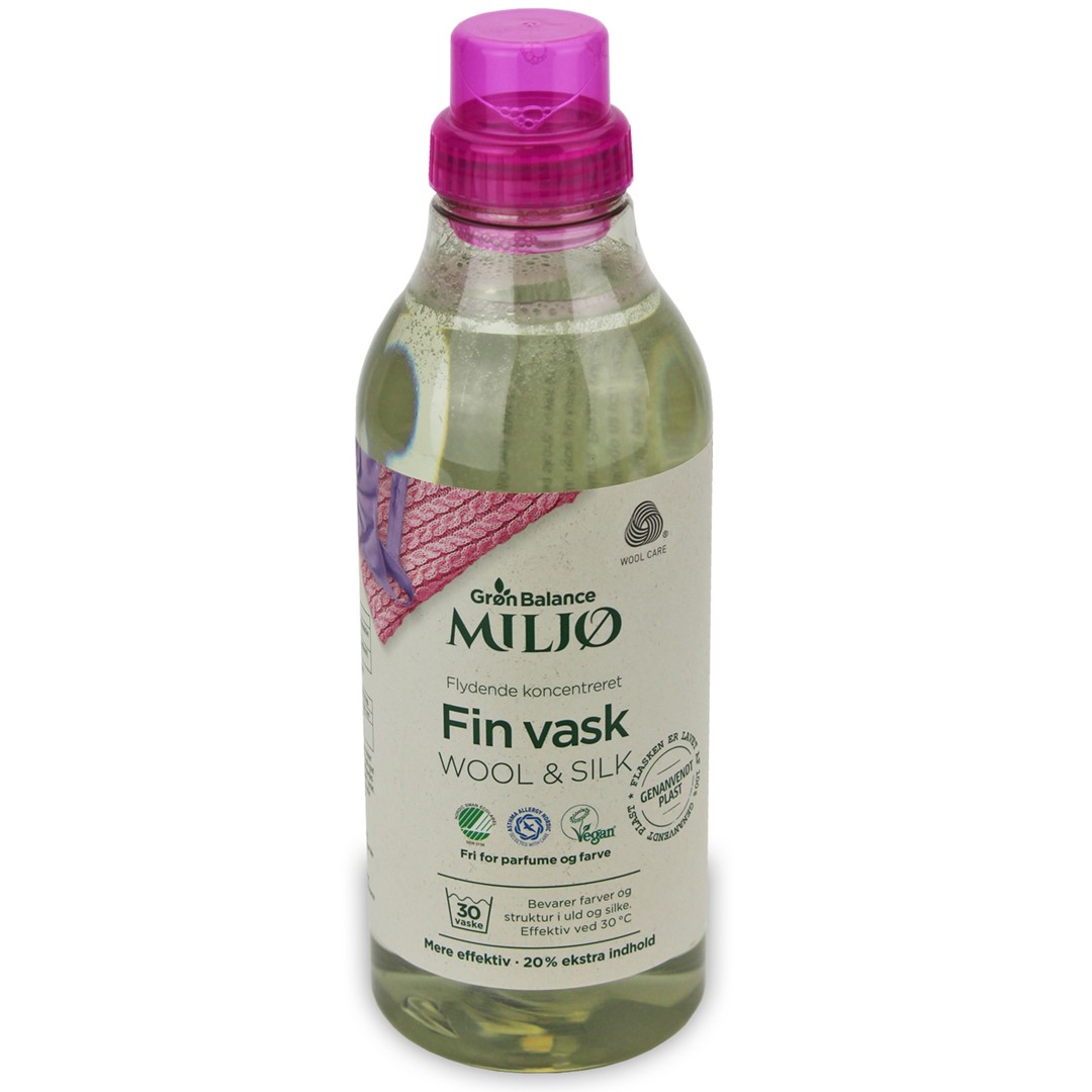 Płyn Do Prania Wełnianych I Jedwabnych Tkanin Eco (Koncentrat) 900 Ml (30 Prań) - Gron Balance
