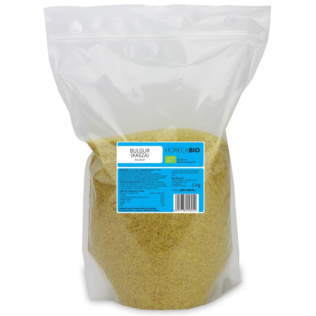 Bulgur (Kasza) Bio 5 Kg - Horeca