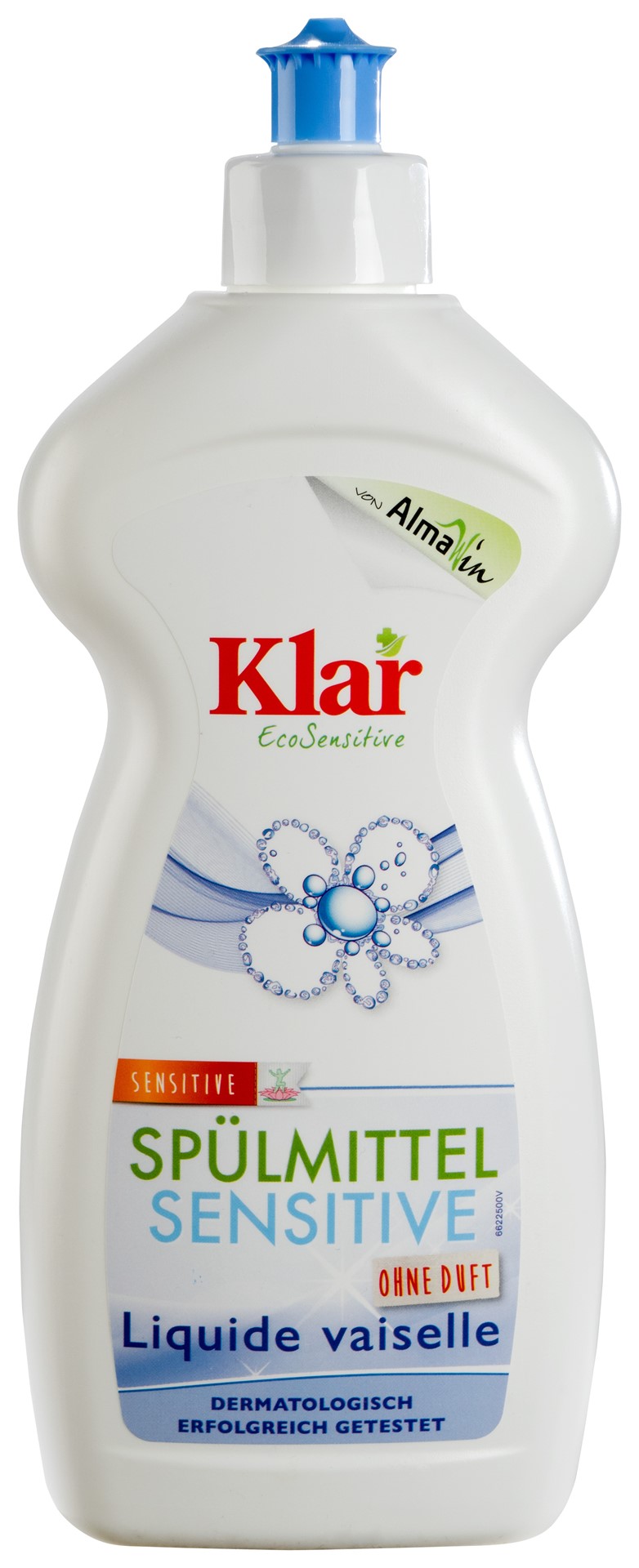 Płyn Do Mycia Naczyń Sensitive Eco 500 Ml - Klar