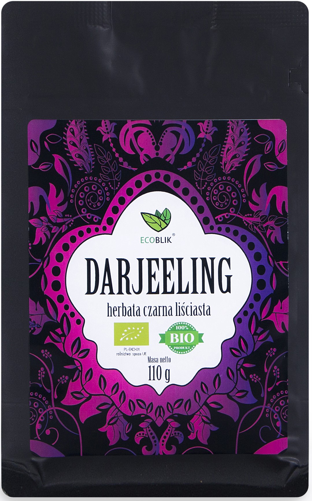 Herbata Czarna Liściasta Darjeeling Bio 110 G – Ecoblik