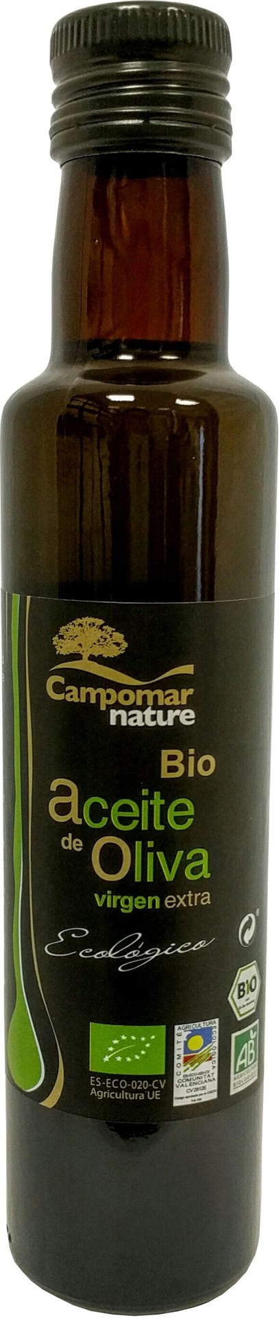 Oliwa Z Oliwek Extra Virgin Bio 250 Ml - Campomar Nature