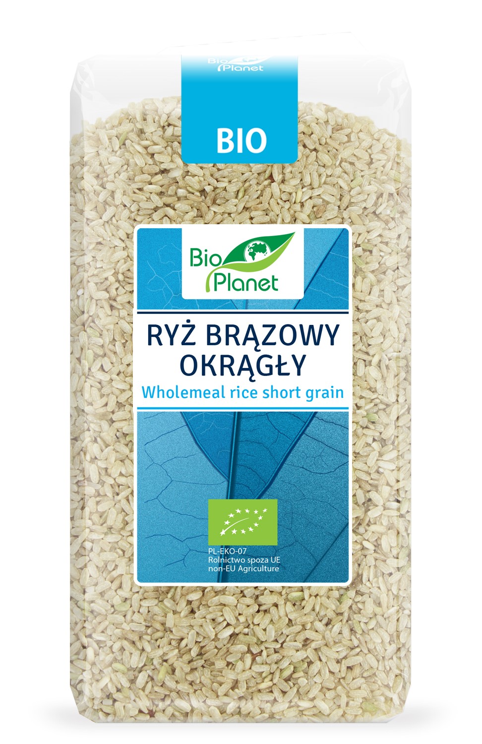 Ryż Brązowy Okrągły Bio 500 G - Bio Planet