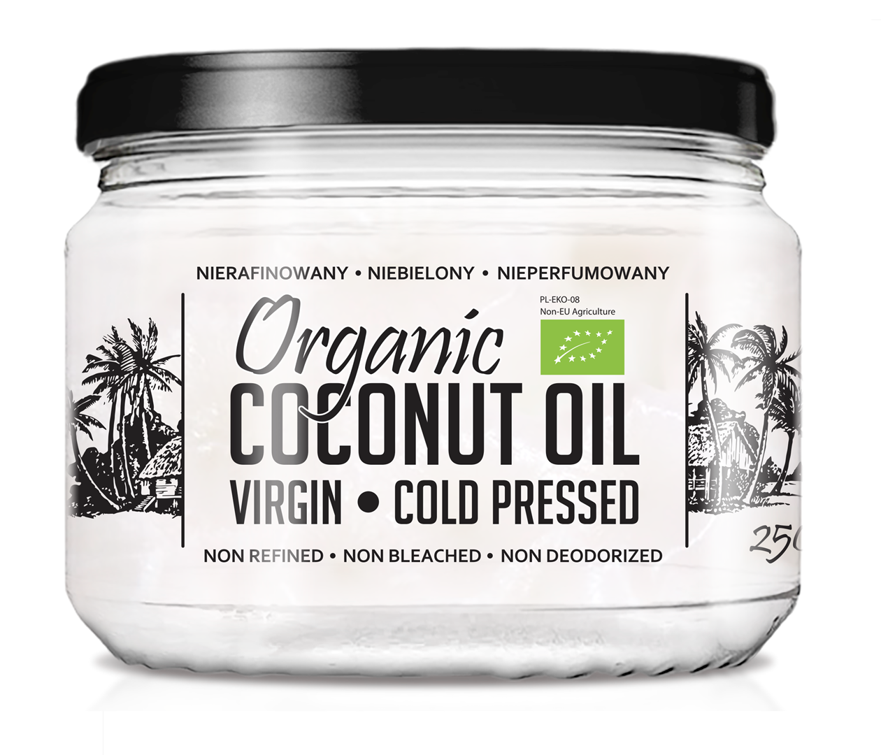Olej Kokosowy Virgin Bio 250 Ml - Diet-Food