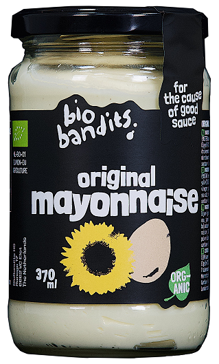 Majonez Jajeczny Bio 370 Ml - Bio Bandits