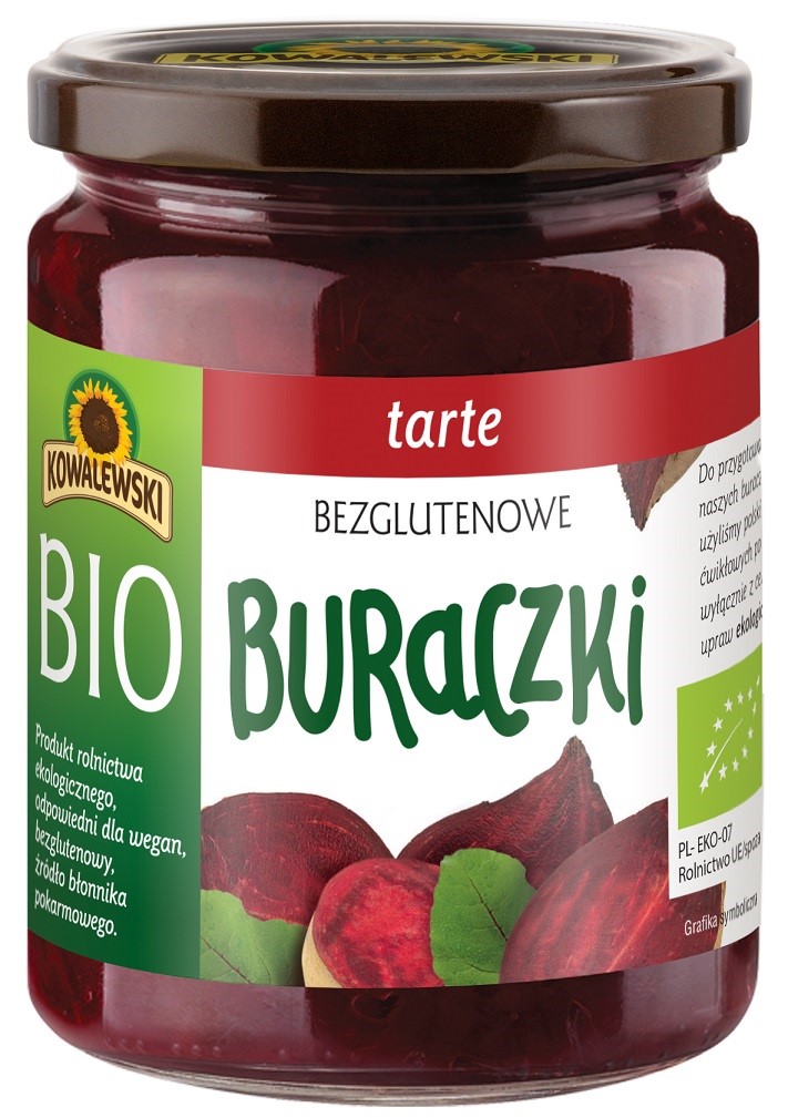 Buraczki Tarte Bio 540 Ml - Kowalewski