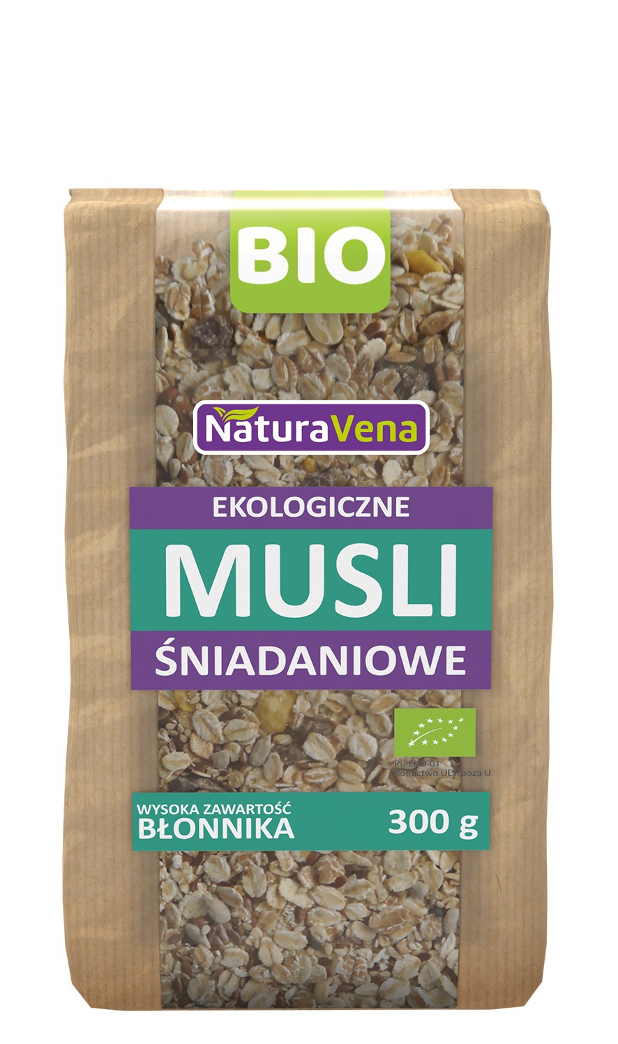 Musli Śniadaniowe Bio 300 G - Naturavena