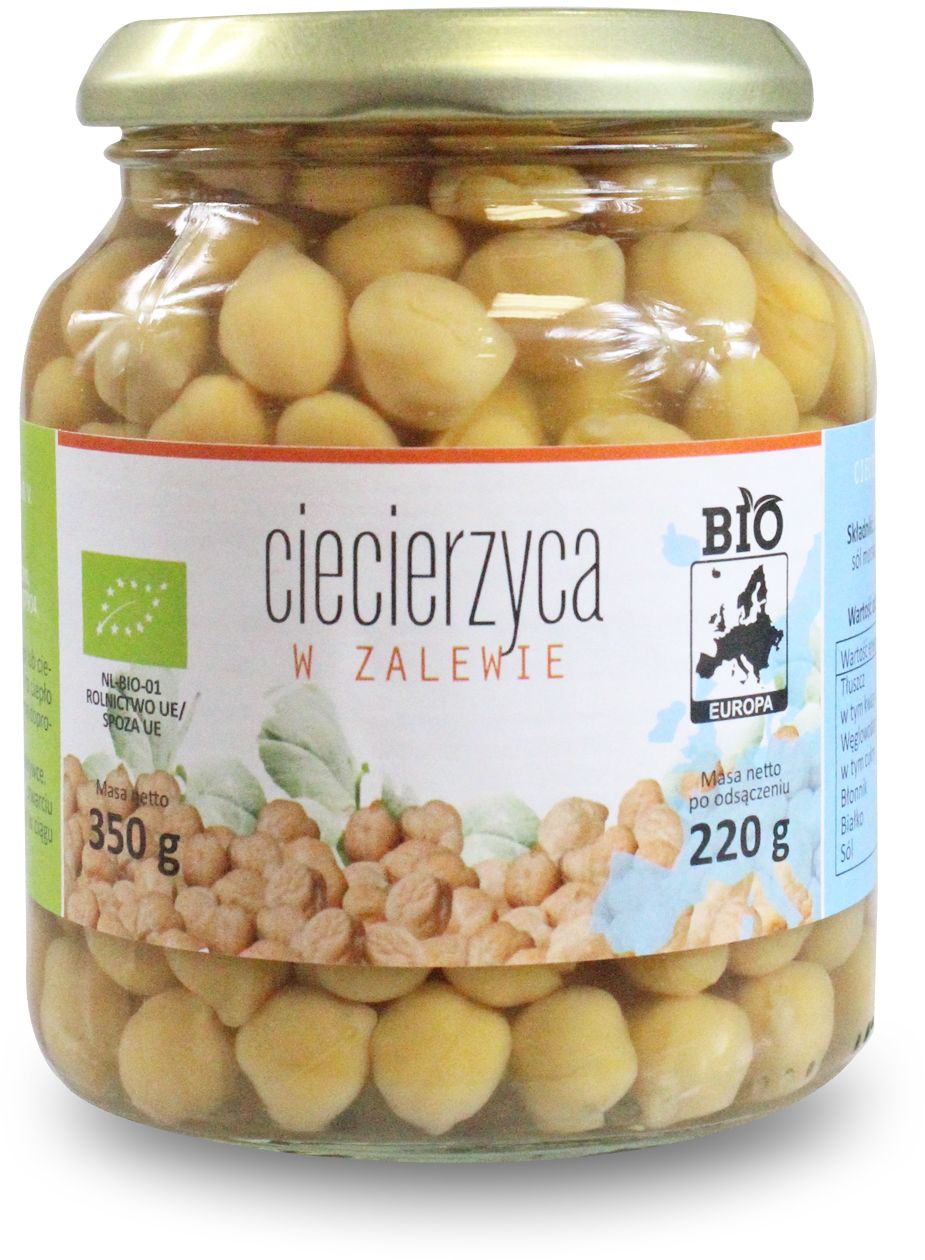 Ciecierzyca W Zalewie Bio 350 G (220 G) (Słoik) - Bio Planet