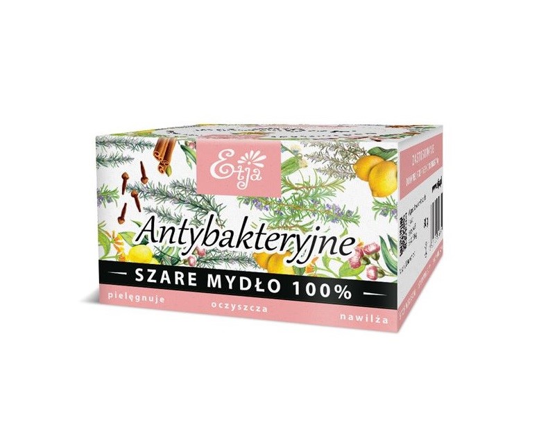 Mydło Szare Potasowe Antyseptyk 80 G - Etja