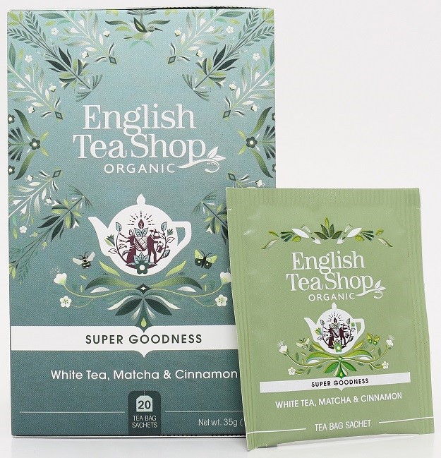 Herbata Biała - Cynamon - Matcha - Imbir Bio (20 X 1,75 G) 35 G - English Tea Shop