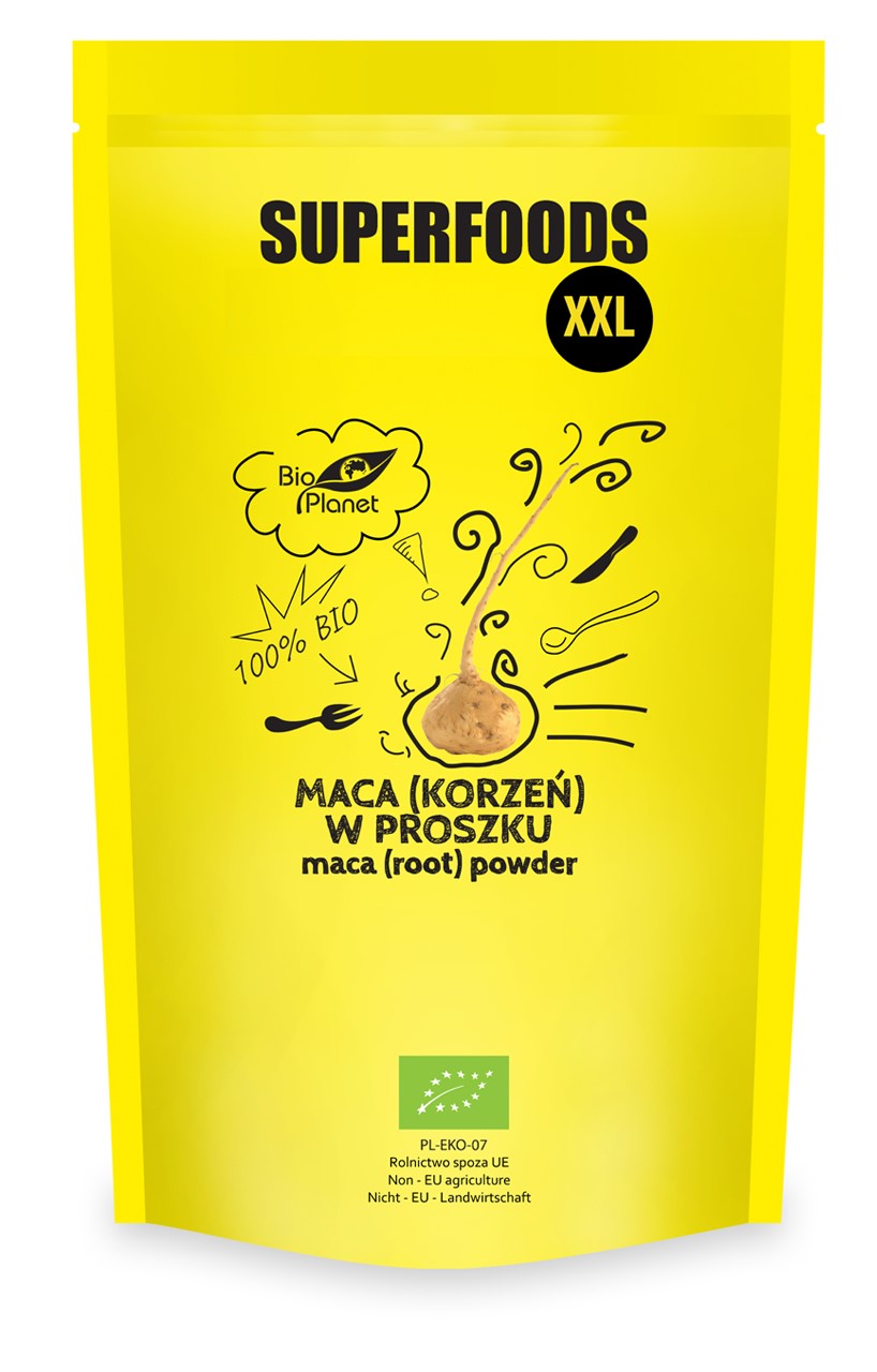 Maca (Korzeń) W Proszku Bio 750 G - Bio Planet