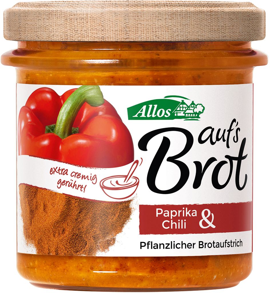 Pasta Kremowa Z Papryką I Chili Bezglutenowa Bio 140 G - Allos