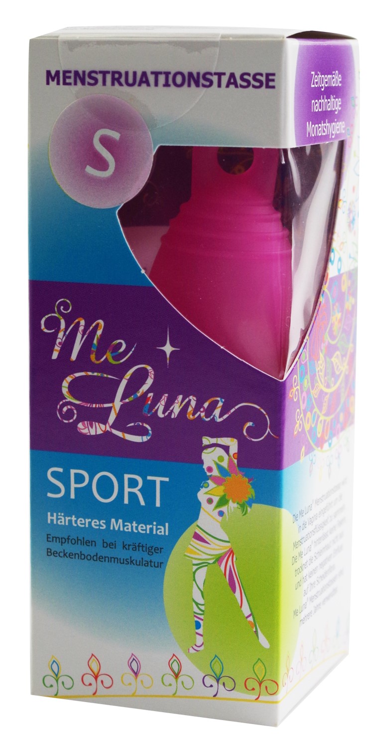 Kubeczek Menstruacyjny Różowy Sport Rozmiar S - Me Luna