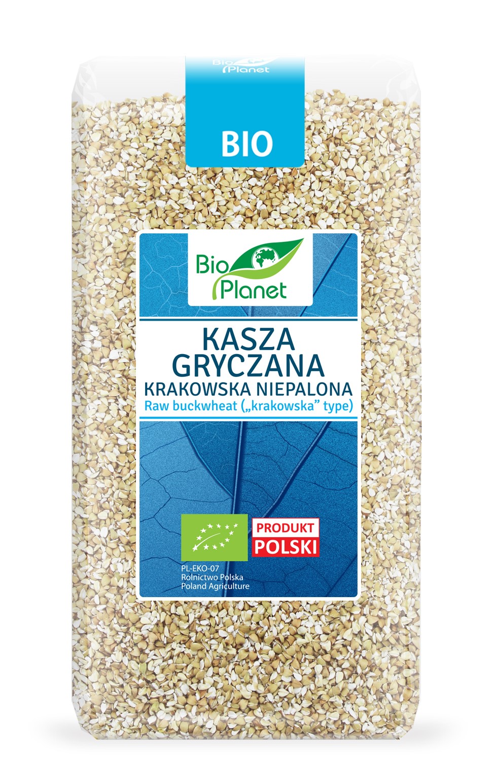 Kasza Gryczana Krakowska Niepalona Bio 500 G - Bio Planet