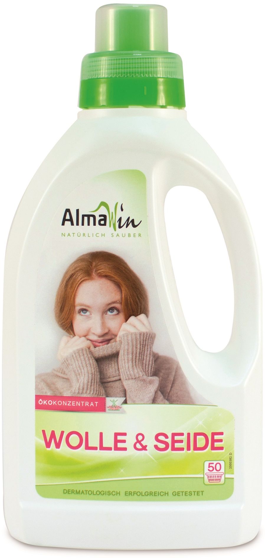 Płyn Do Prania Wełnianych I Jedwabnych Tkanin (Koncentrat) Eco 750 Ml (50 Prań) - Almawin