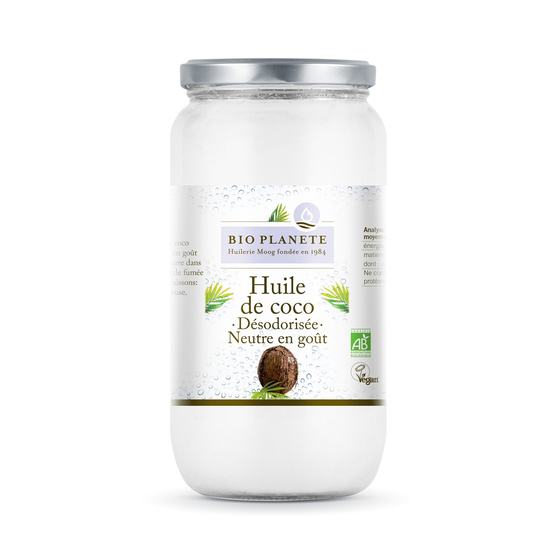 Olej Kokosowy Bezwonny Bio 950 Ml - Bio Planete