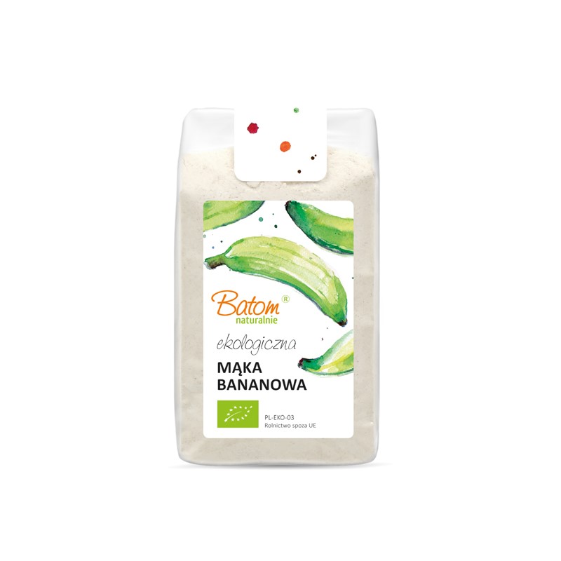 Mąka Bananowa Bio 250 G - Batom