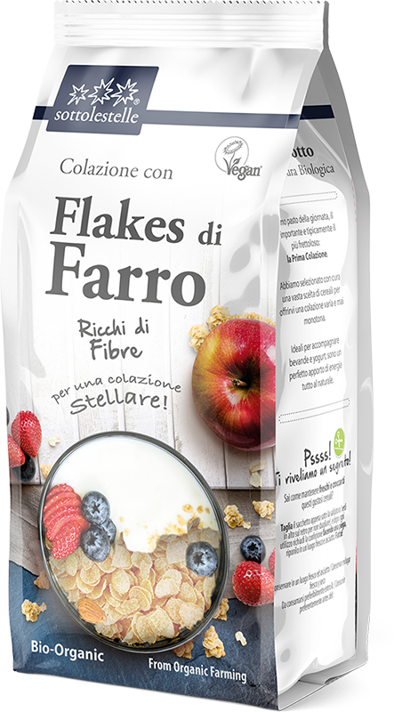 Płatki Orkiszowe Bio 275 G - Sottolestelle