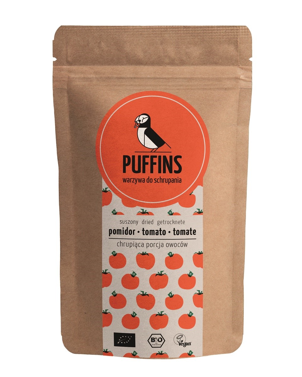 Pomidory Suszone Bio 40 G - Puffins