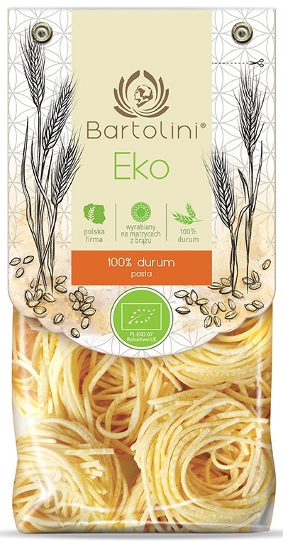 Makaron (Semolinowy) Gniazda Spaghetti Alla Chitarra Bio 250 G - Bartolini