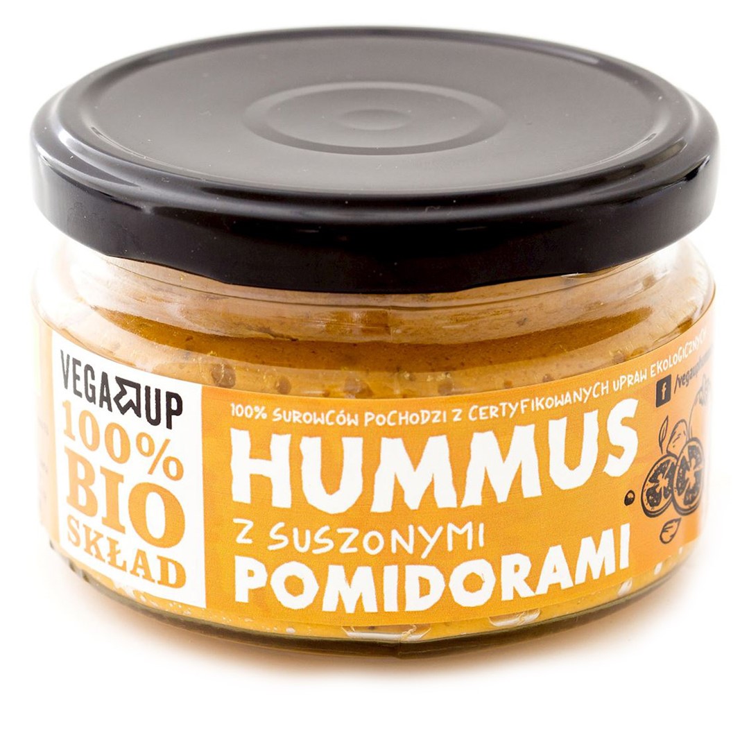 Hummus Z Suszonymi Pomidorami Bio 190 G - Vega Up