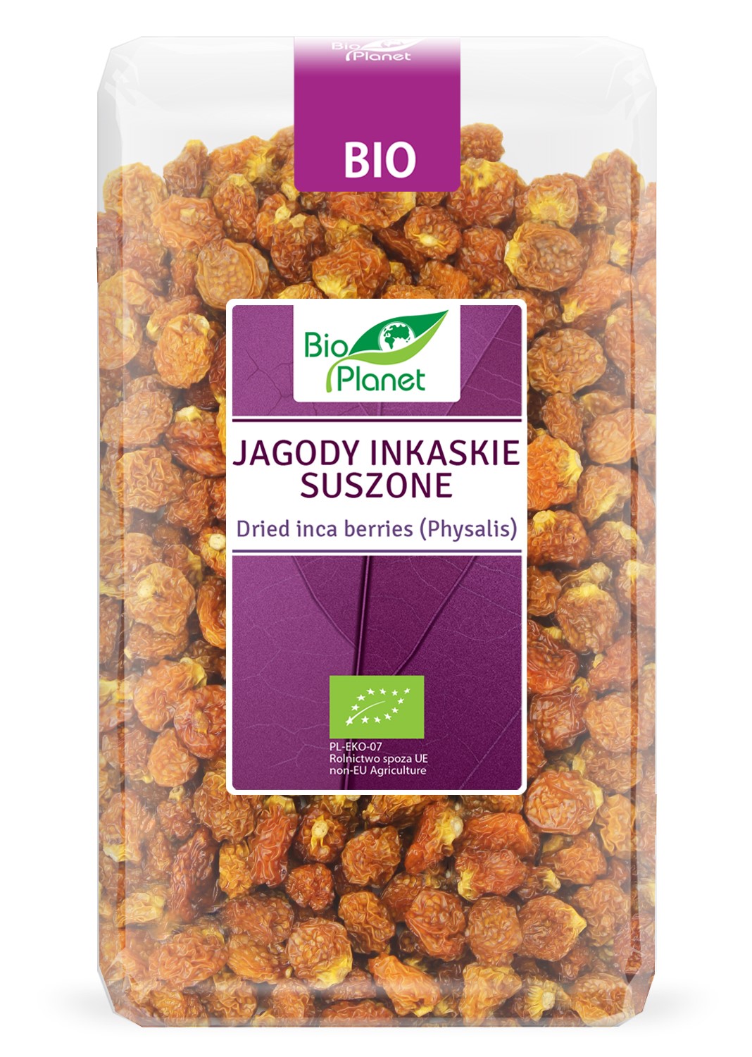 Jagody Inkaskie Suszone Bio 1 Kg - Bio Planet