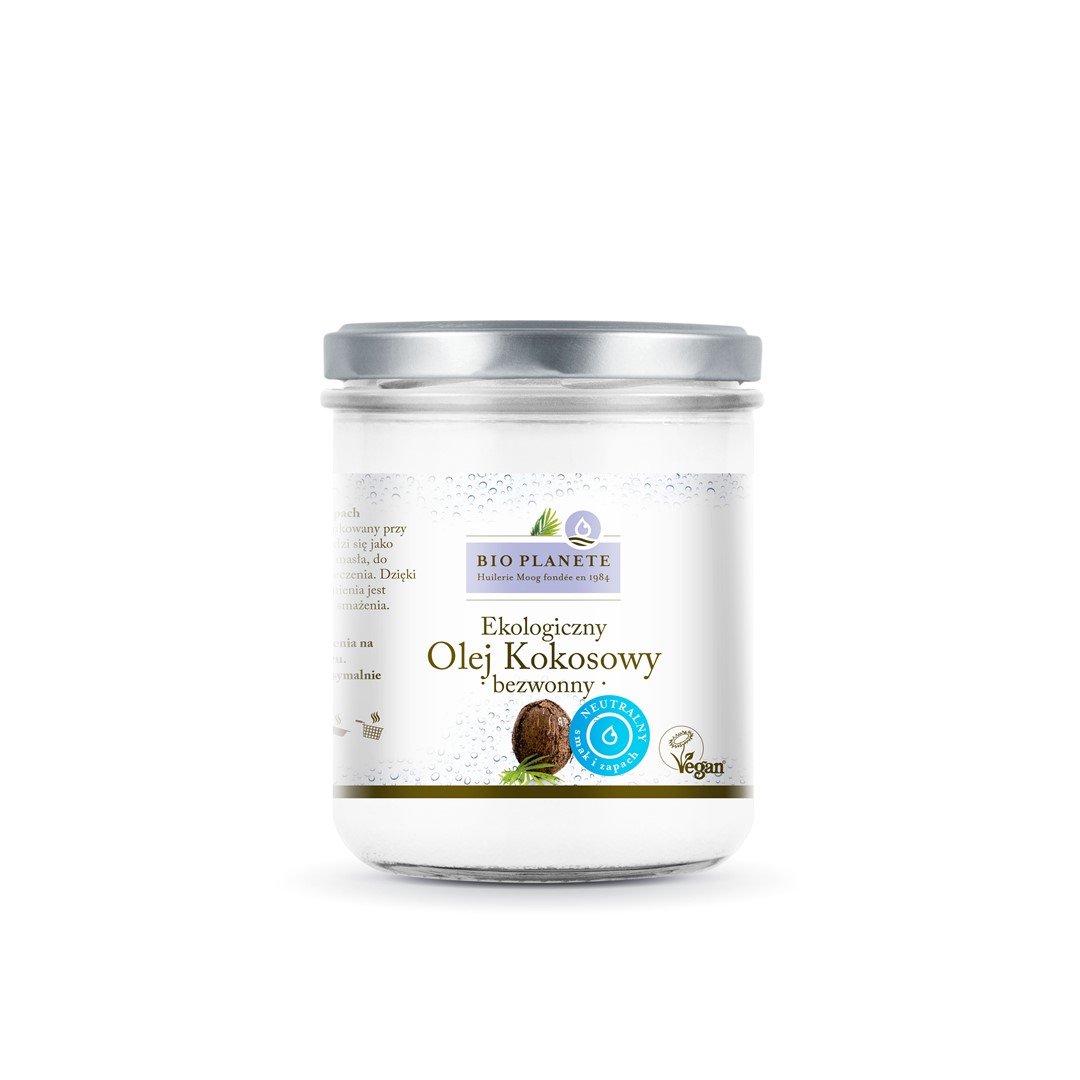 Olej Kokosowy Bezwonny Bio 400 Ml - Bio Planete