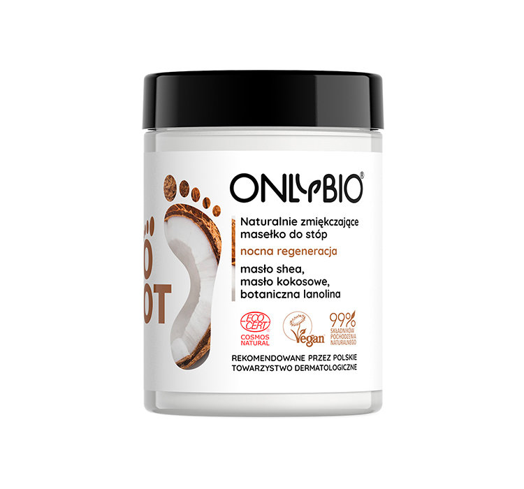 Masło Do Stóp Zmiękczające Eco 90 Ml - Only Bio (Foot)