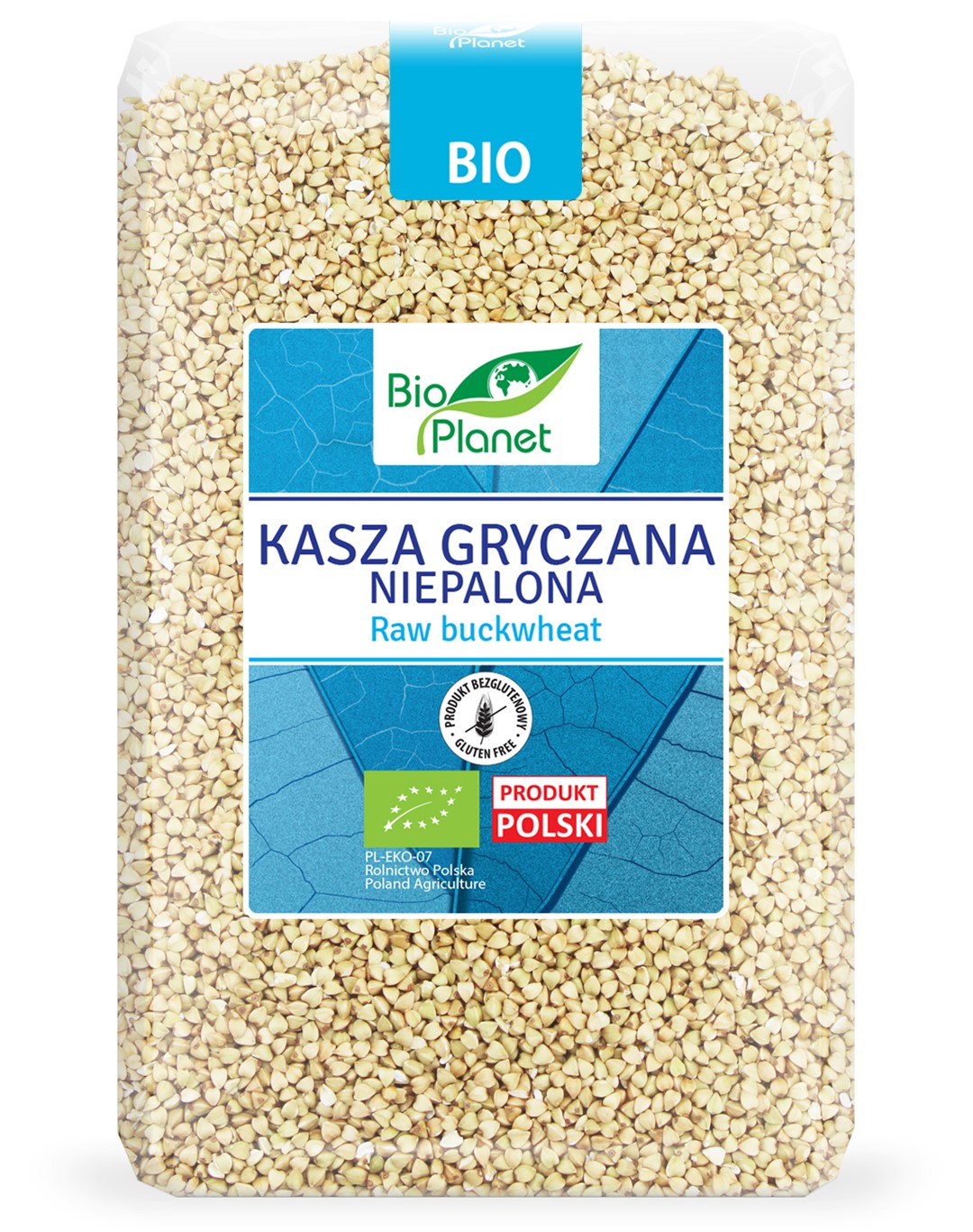 Kasza Gryczana Niepalona Bezglutenowa Bio 2 Kg - Bio Planet