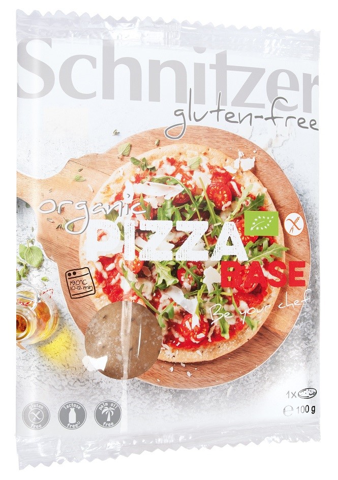 Kukurydziany Spód Do Pizzy Bezglutenowy Bio 100 G - Schnitzer